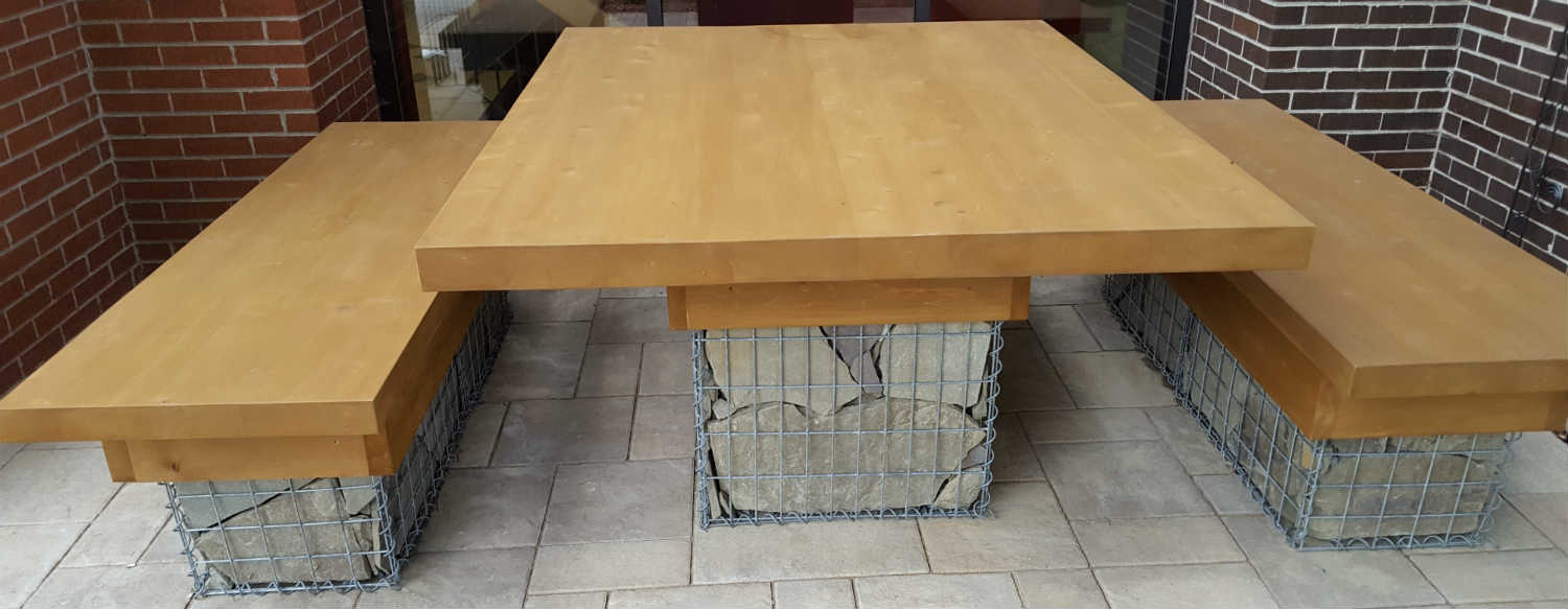 Table à pique-nique en chêne